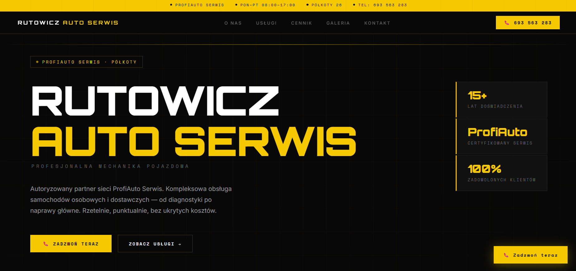 Miniatura strony Rutowicz Auto Serwis